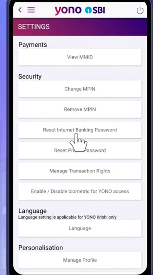 SBI login password change Kaise kare